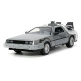 Jada Toys Jada Die-Cast Time Machine Back to the Future 1 Auto 1:24