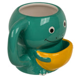 Ootb mok dino met koekvakje 15x9x12cm 450ml