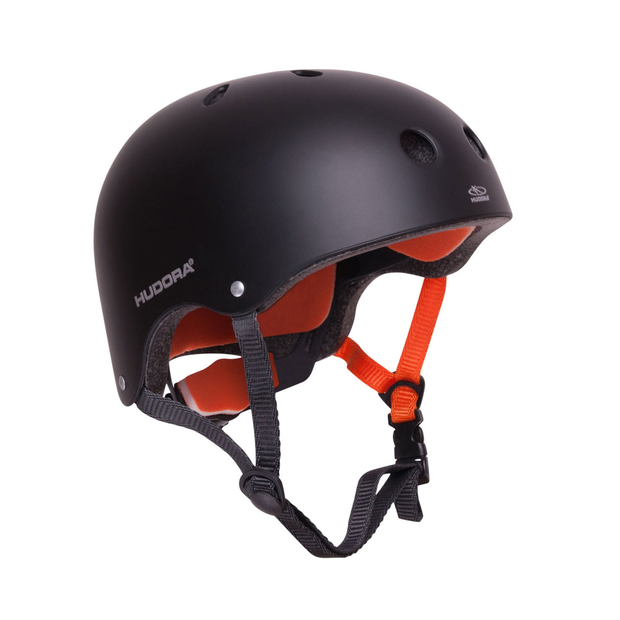 Hudora skatehelm antraciet maat 51-55