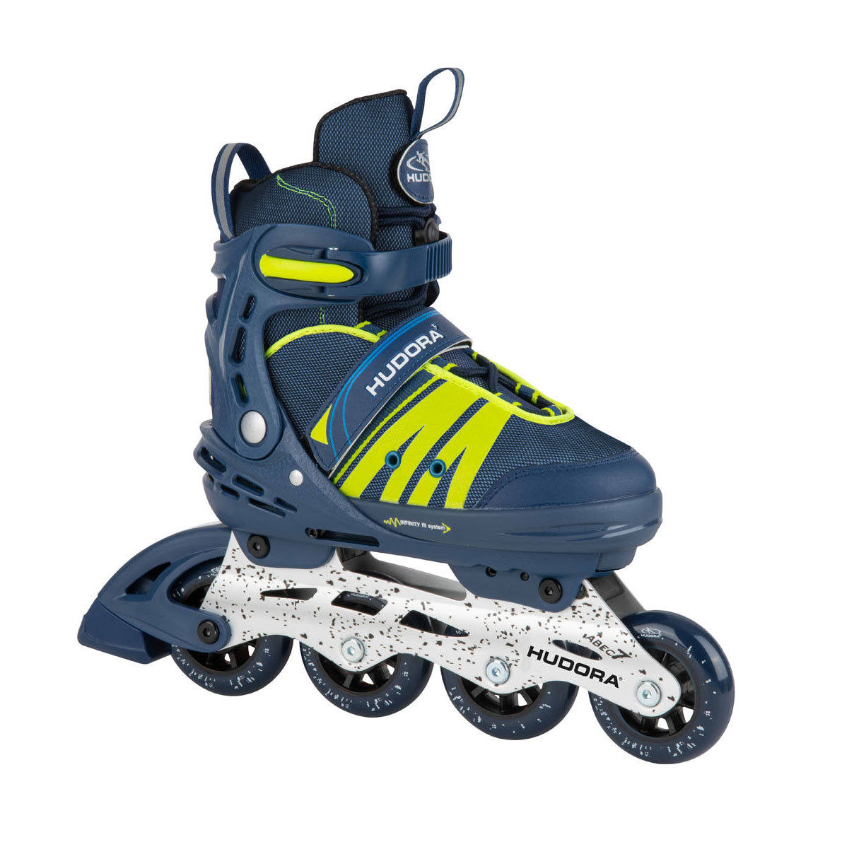 Hudora skeelers comfort donkerblauw, mt 35-40