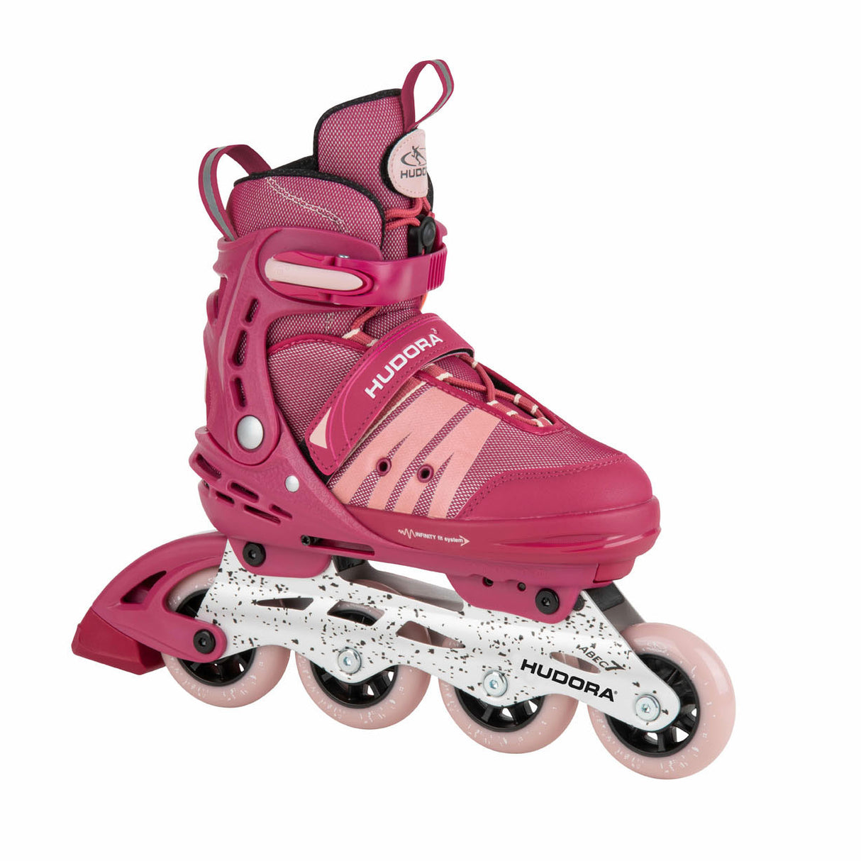 Hudora skeelers comfort roze, mt 29-34