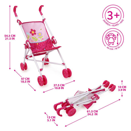 Lobbes speelgoed bv buggy poppenwagen