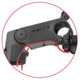 Ergotec stuurpen ahead sepia xl fi ø28.6mm 90mm ø31.8mm - zwart