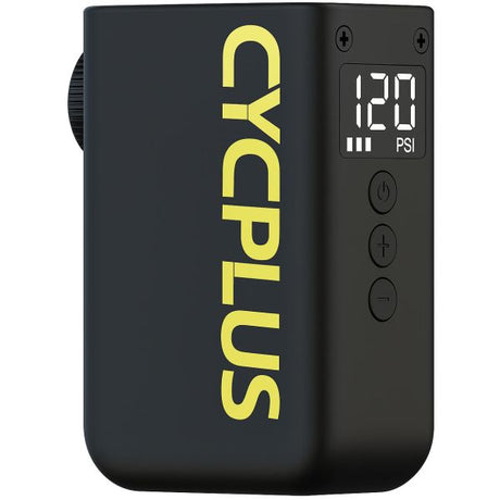 Cycplus elektrische accupomp as2 ultra - zwart