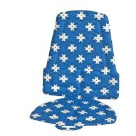 Bobike kinderzitje ond. achter bekleding allstars blue