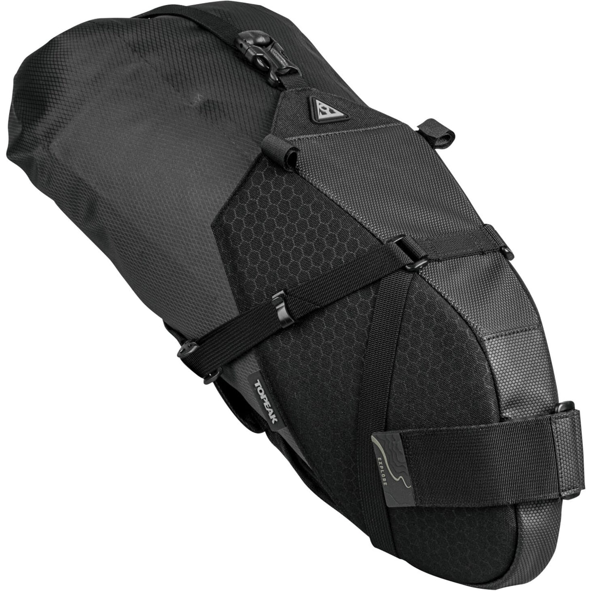 Topeak BackLoader X - Zadeltas, 10L, Unisex, Fiets, Zwart