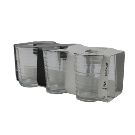 Glas soleo 200ml 6-delig