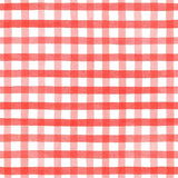 Via chasse tafelzeil pvc 140 cm gingham red