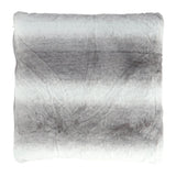 No brand kussen grey 45x45 cm rabbitfur look | 2 stuks