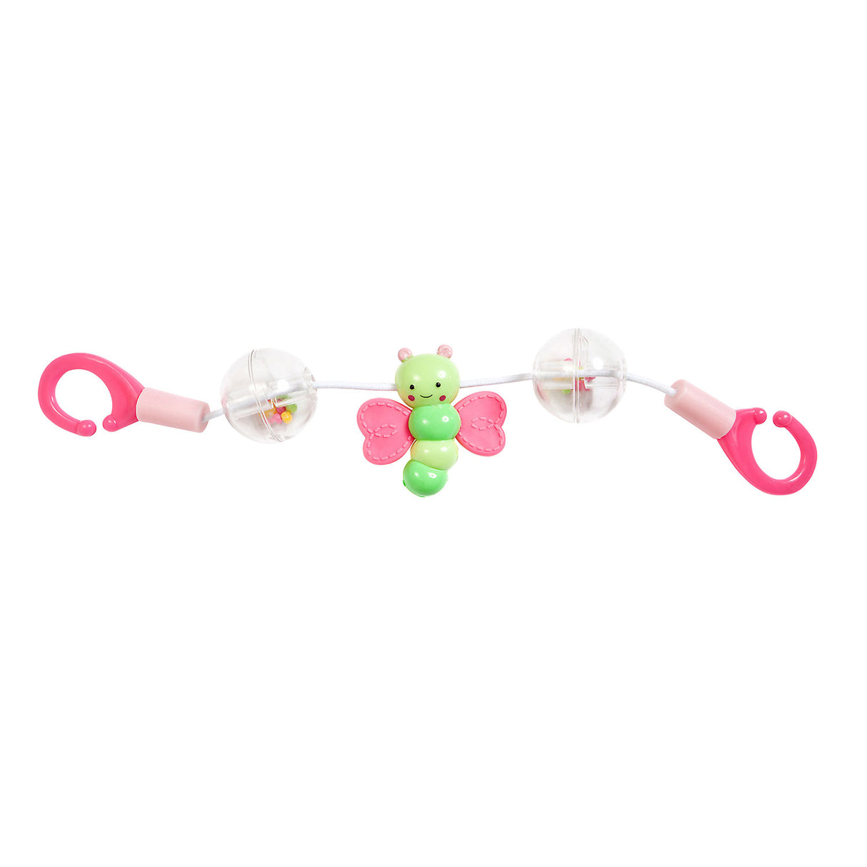 Heless poppenwagen rammelaar