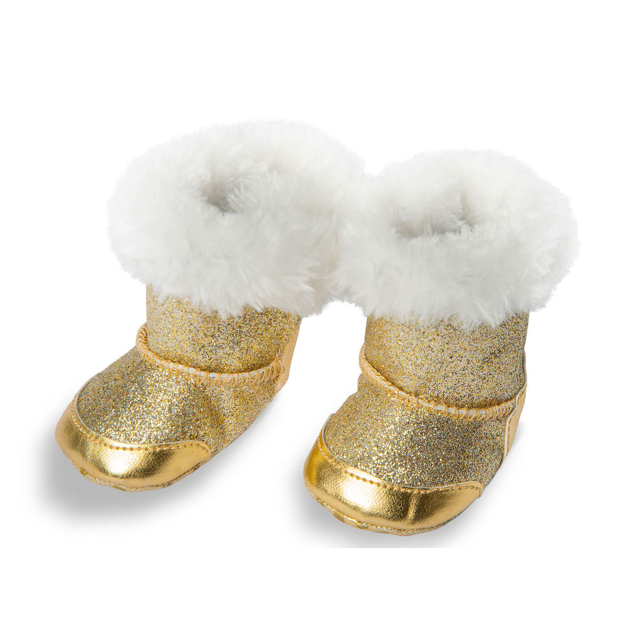 Poppenschoenen Goud, 38-45 cm