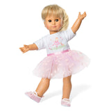 Helies Poppen mat Ballerina, 28-35 cm