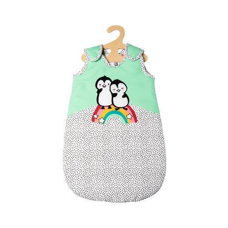 Heless poppen slaapzak pinguin, 35-45 cm
