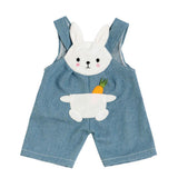 Heless poppen tuinbroek met gestreept shirt bunny lou, 28-35 cm