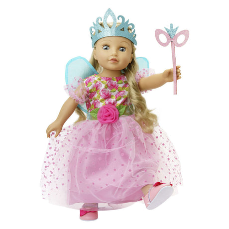 Heless Poppenjurk Prinses Lillifee Roze, 35-45 cm