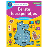 Deltas Oefenboek met Stickers Eerste Leesspelletjes (5-6 jaar)