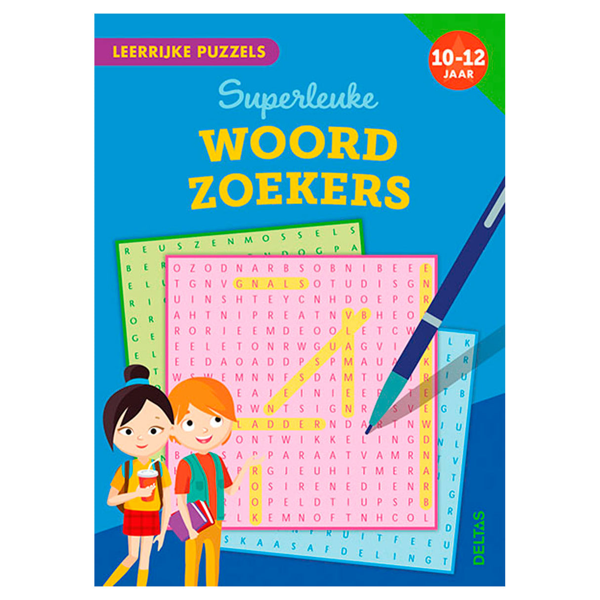 Deltas superleuke woordzoekers (10-12 jaar)