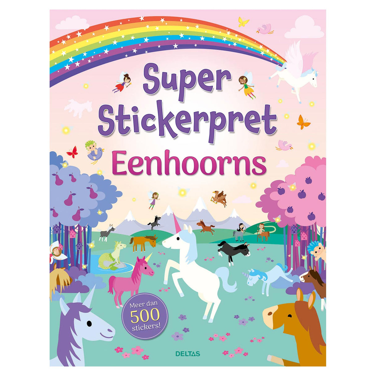 Deltas super stickerpret eenhoorns