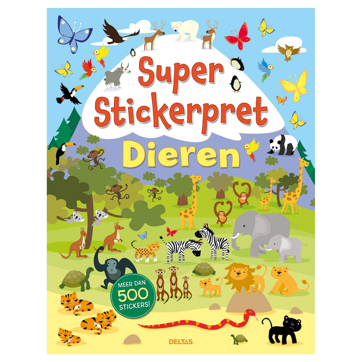 Deltas super stickerpret - dieren