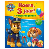 Paw Patrol Verjaardagsboek Hoera, 3 jaar!