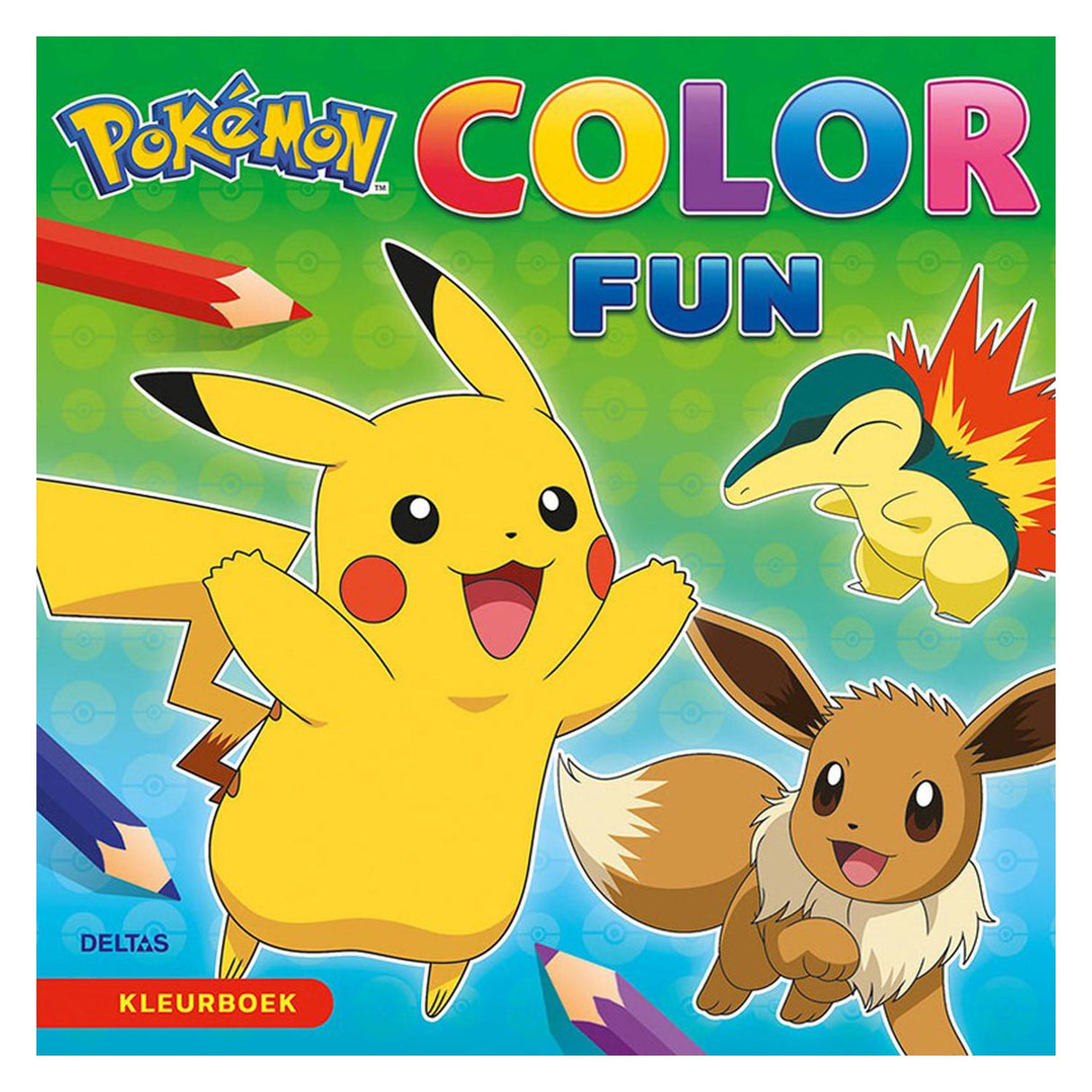 Deltas pokemon color fun kleurboek