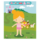 Deltas Little Sticker Fun Aankleedpoppen Stickerboek