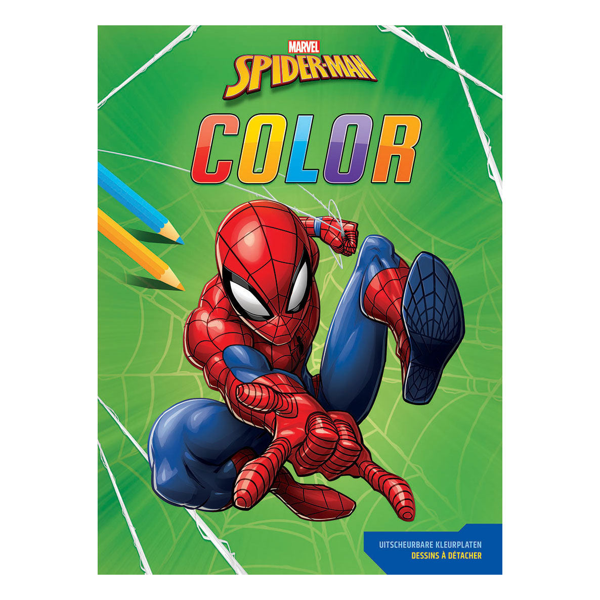 Deltas marvel spider-man color kleurblok