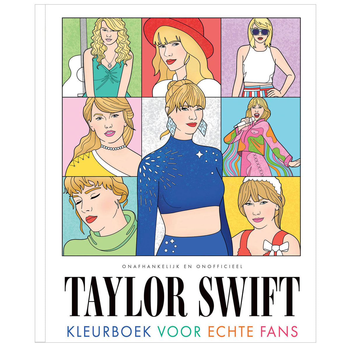 Deltas Taylor Swift kleurboek voor echte fans