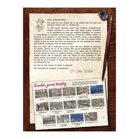 Deltas sherlock holmes zoek- en puzzelboek
