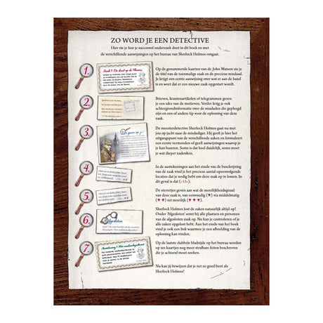 Deltas sherlock holmes zoek- en puzzelboek