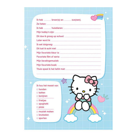 Deltas vriendenboek hello kitty