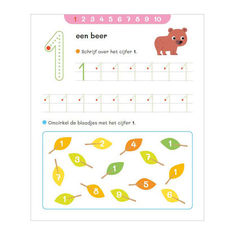 Deltas mijn eerste 1, 2, 3 oefenboek