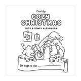Deltas cozy christmas cute comfy kleurboek coco wyo
