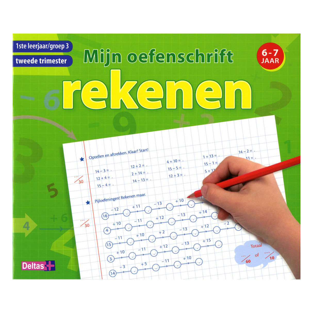 Deltas Oefenschrift Rekenen 6-7j. 2e Trimester