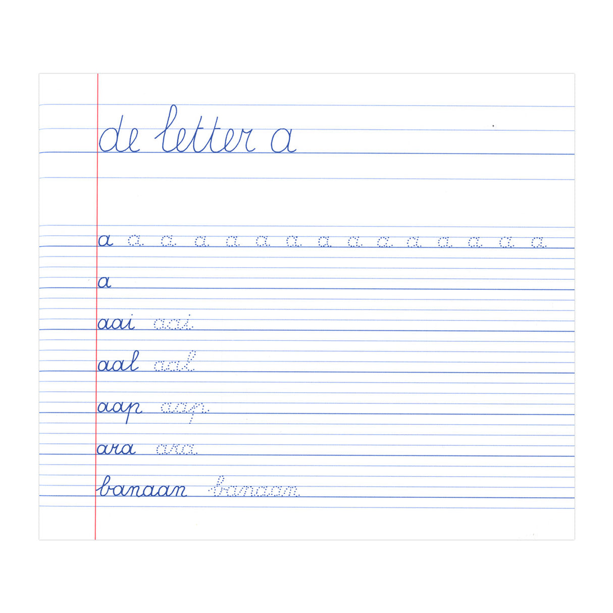 Deltas mijn oefenschrift schrijven 6-7 jaar