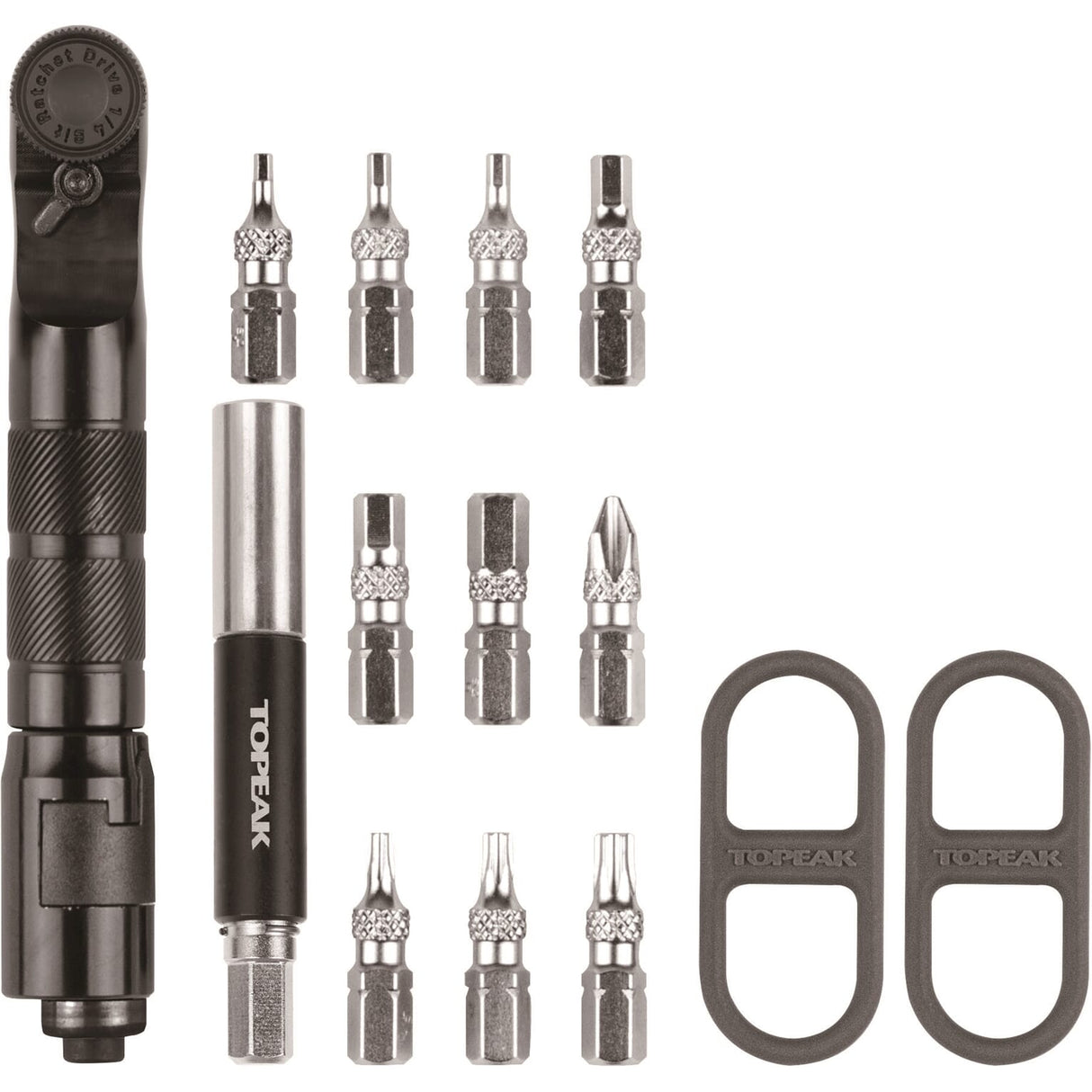 Topeak Tool Ratchet'n Roll EX 14 functies