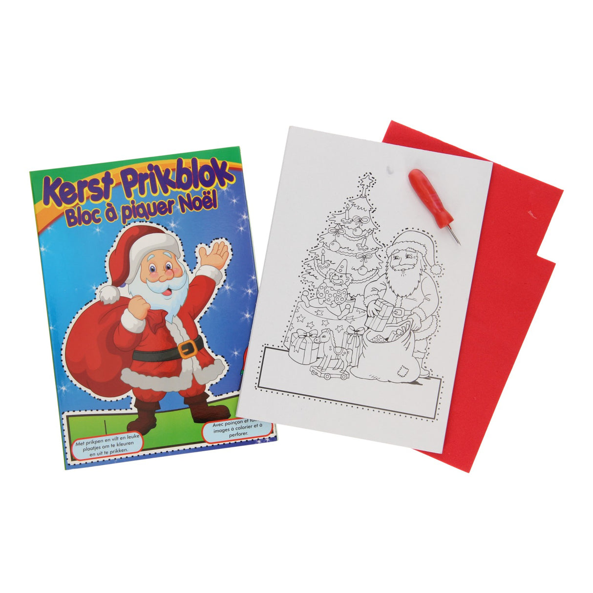 Boek Specials Nederland BV Kerst Kleur en Prikblok