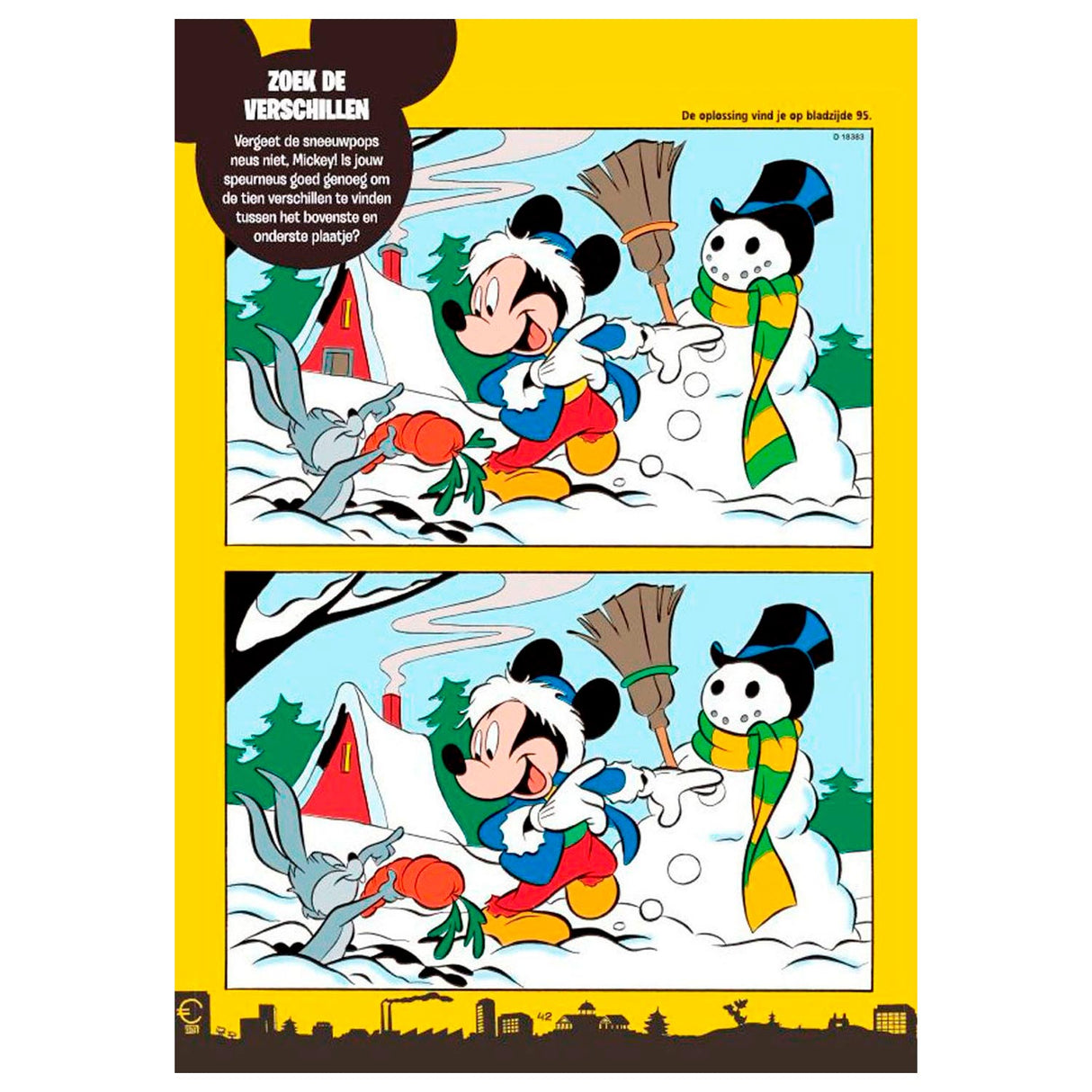 Boek Specials Nederland BV Mickey Mouse Winterboek