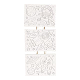 Wins holland canvas schilderset ruimte, set van 3 stuks