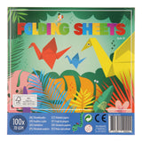 Wins holland vouwblaadjes 16x16 cm. jungle line