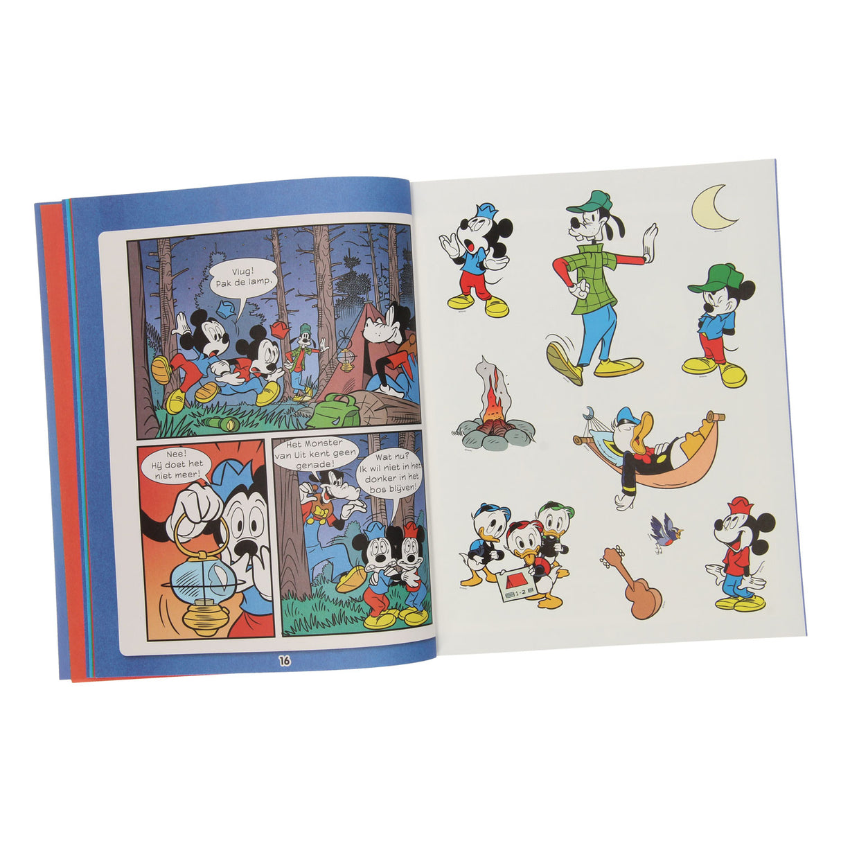 Boek Specials Nederland BV Donald Duck Junior Vakantieboek met Stickers