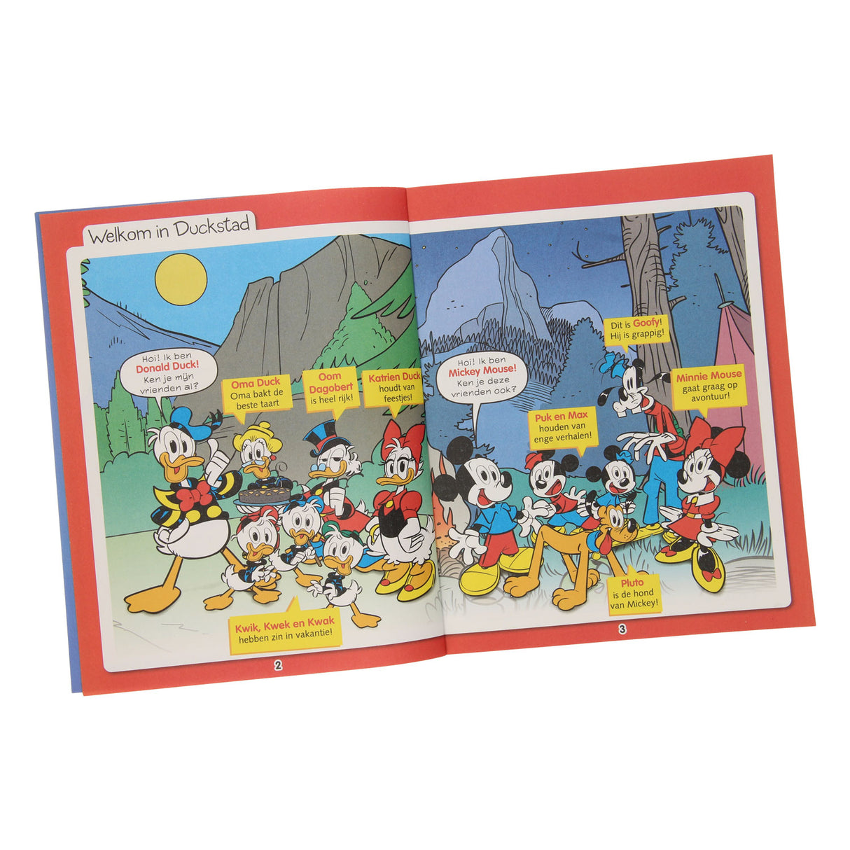 Boek Specials Nederland BV Donald Duck Junior Vakantieboek met Stickers