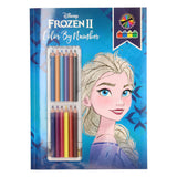 Boek specials nederland bv kleuren op nummer frozen