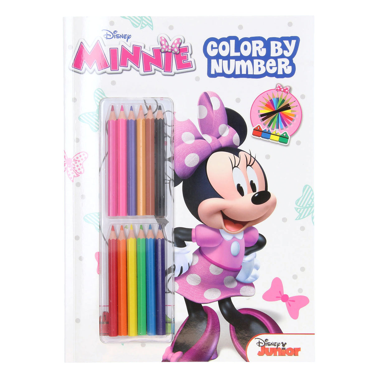 Boek Specials Nederland BV Kleuren op Nummer Minnie Mouse