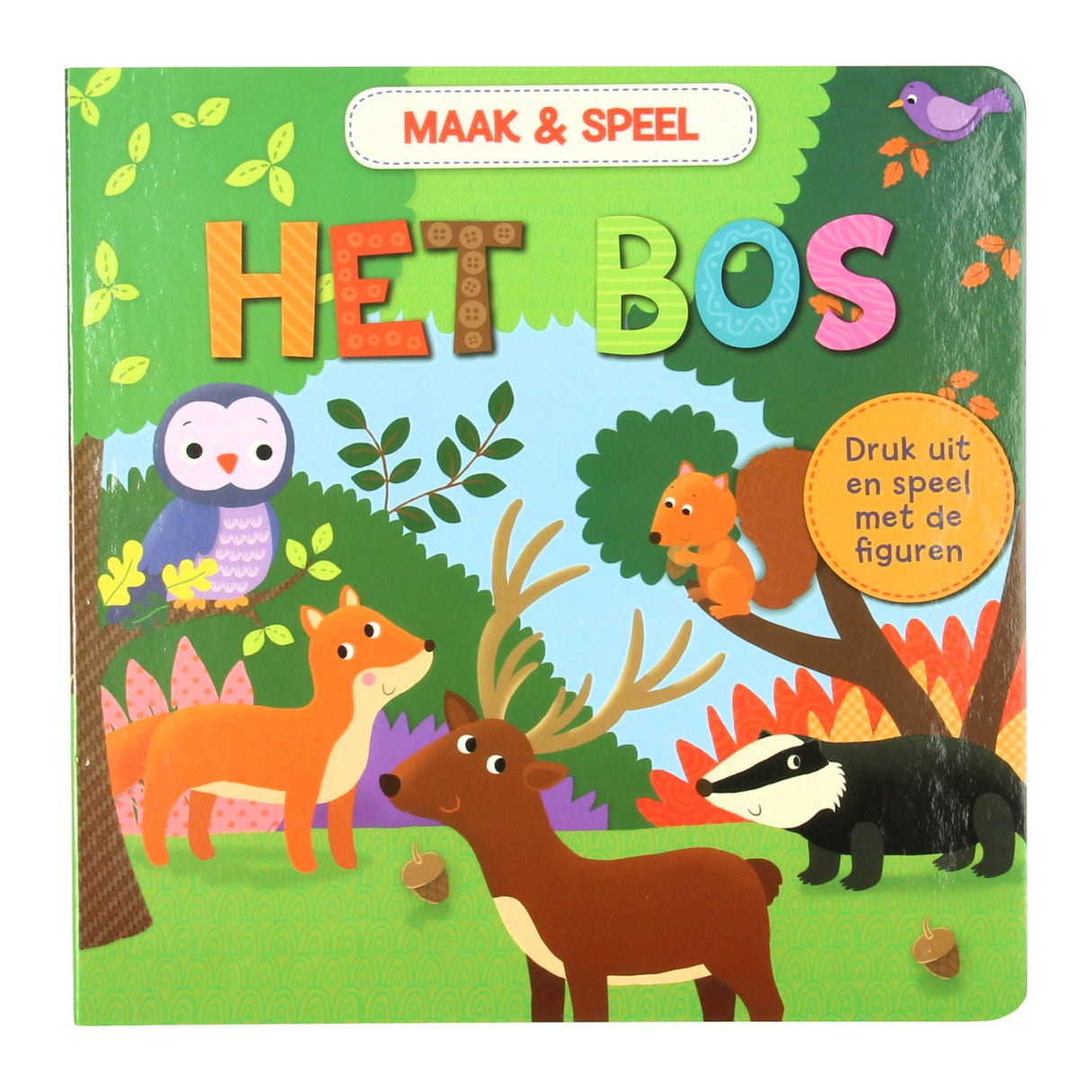 Wins Holland Maak Speel Boek Het Bos