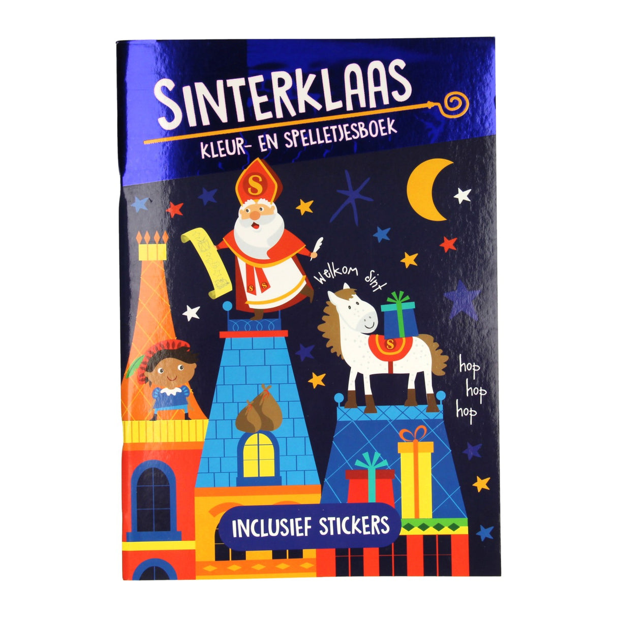 Wins holland kleur- en activiteitenboek a4 sinterklaas