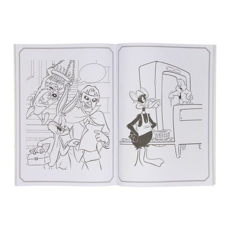 Boek specials nederland bv warner bros color kleurboek looney tunes met stickers