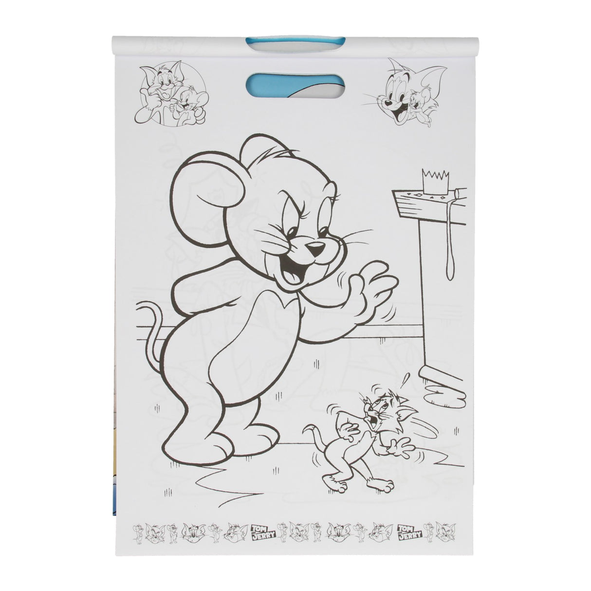 Boek Specials Nederland BV Bros Super Color Kleurboek Tom Jerry met Stickers