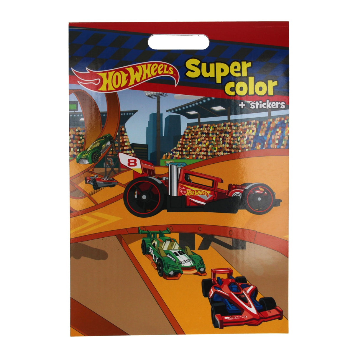 Boek Specials Nederland BV Super Color Kleurboek Hot Wheels