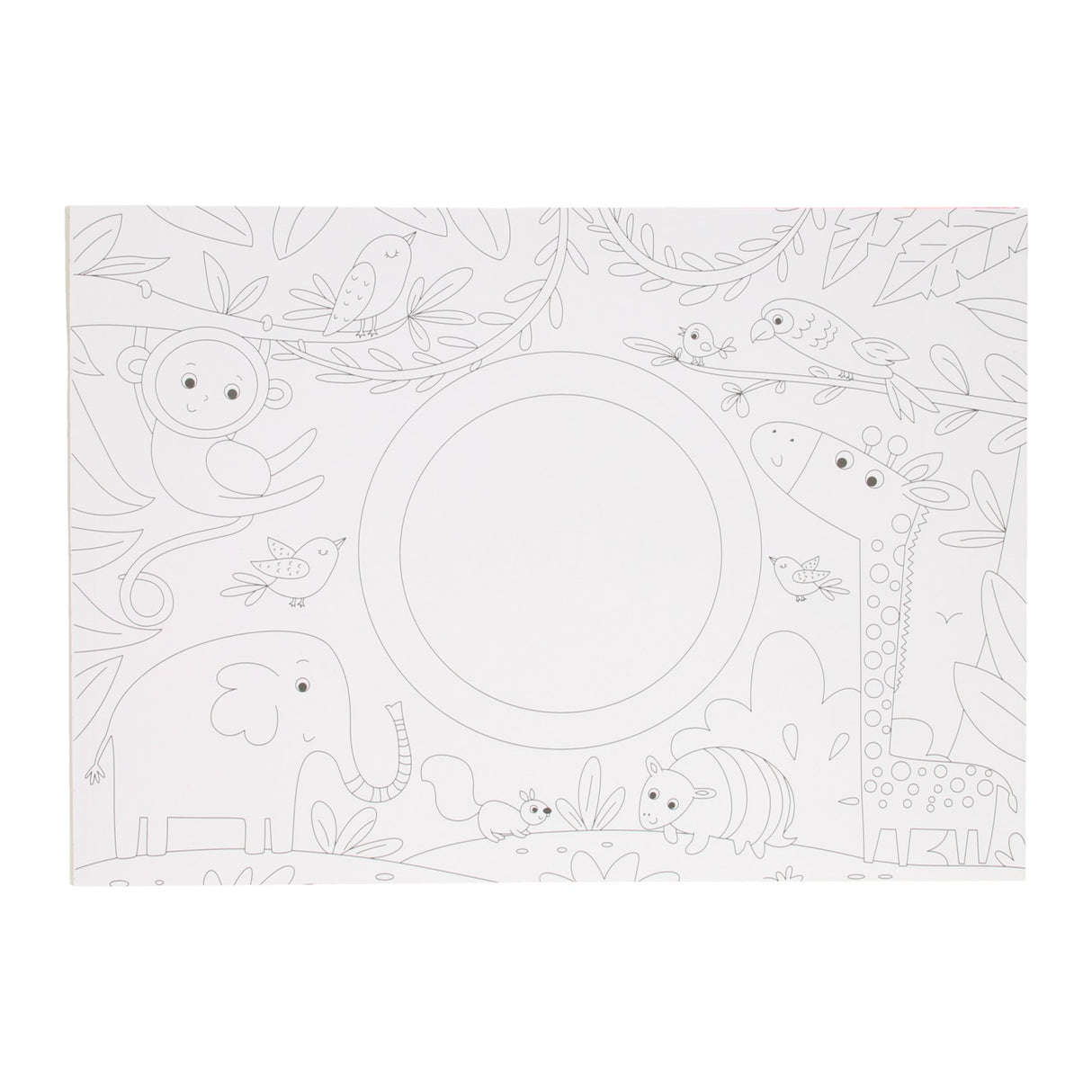 Wins Holland Placemat Kleurboek Jungle